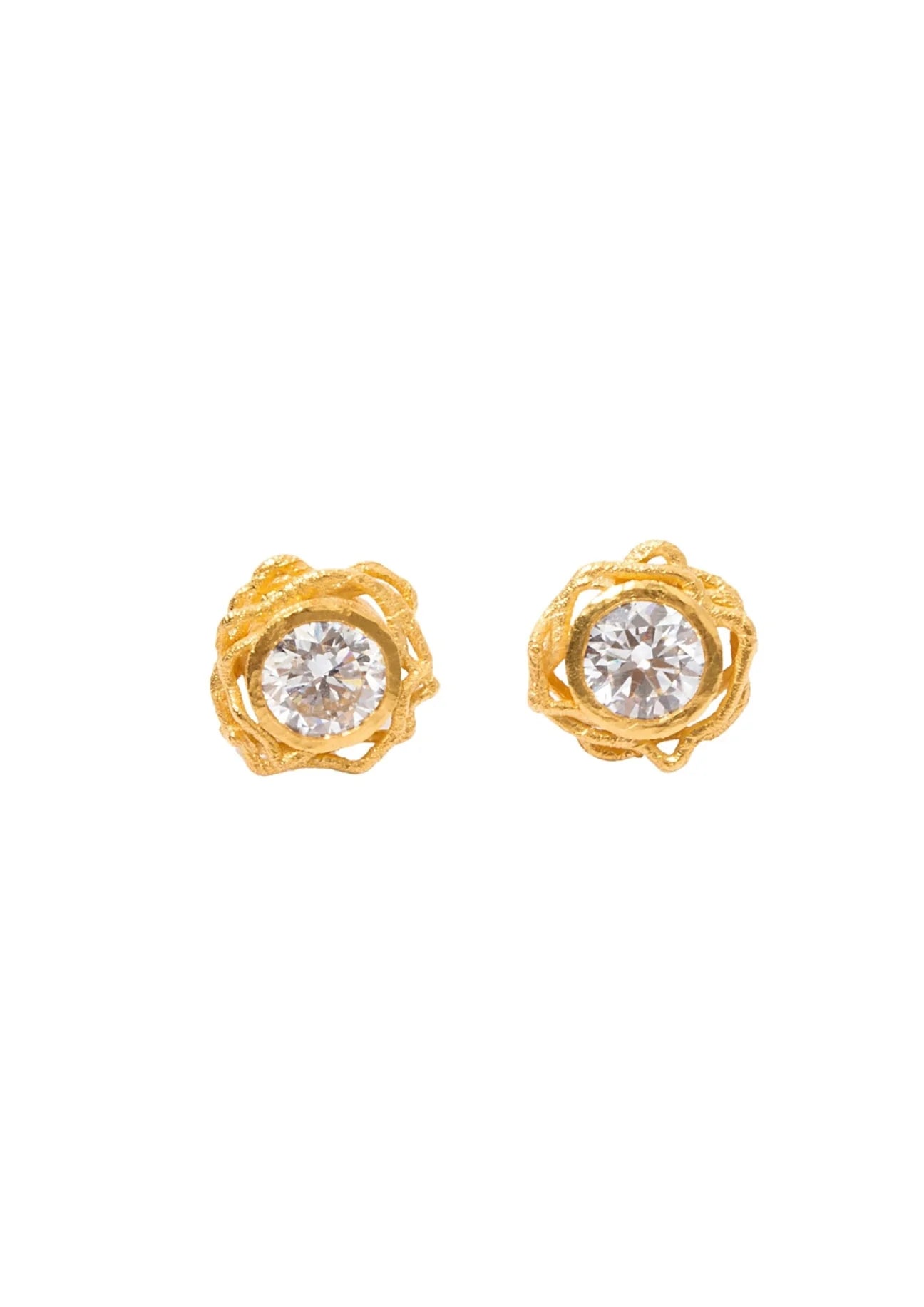 Diamond Raw Earrings