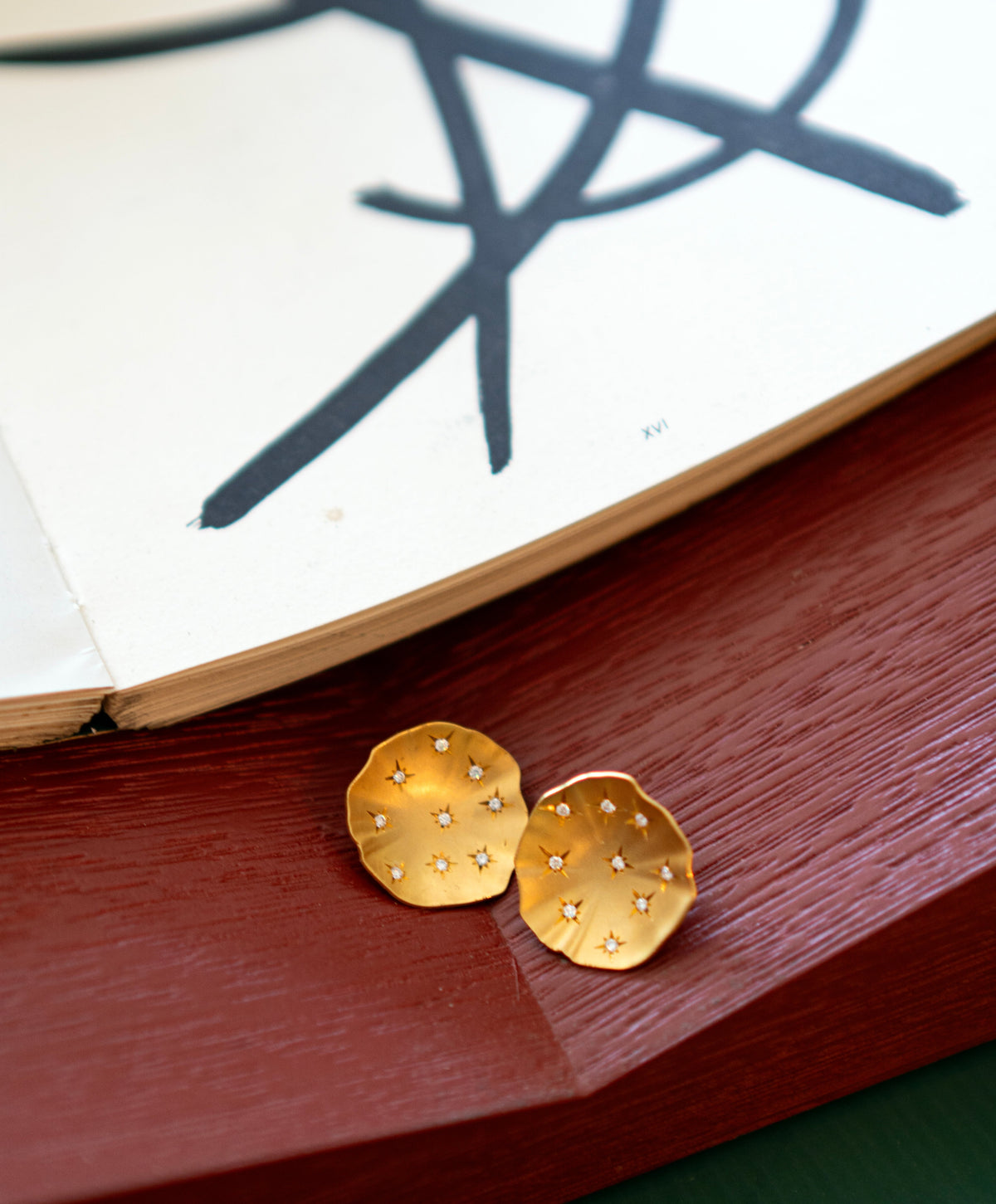 Starlit Bowl Medium Earrings