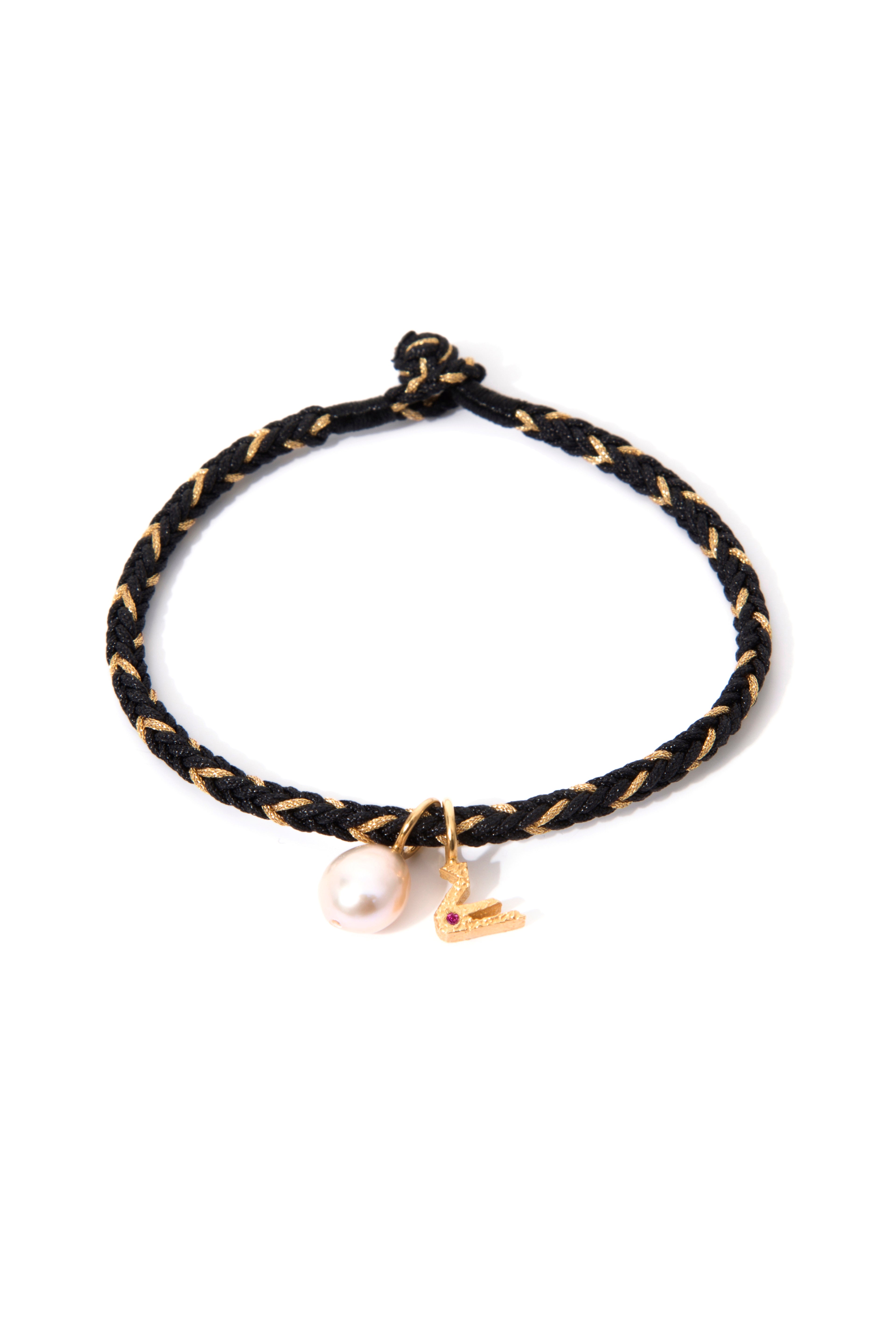 Pearl and Bird Bracelet I