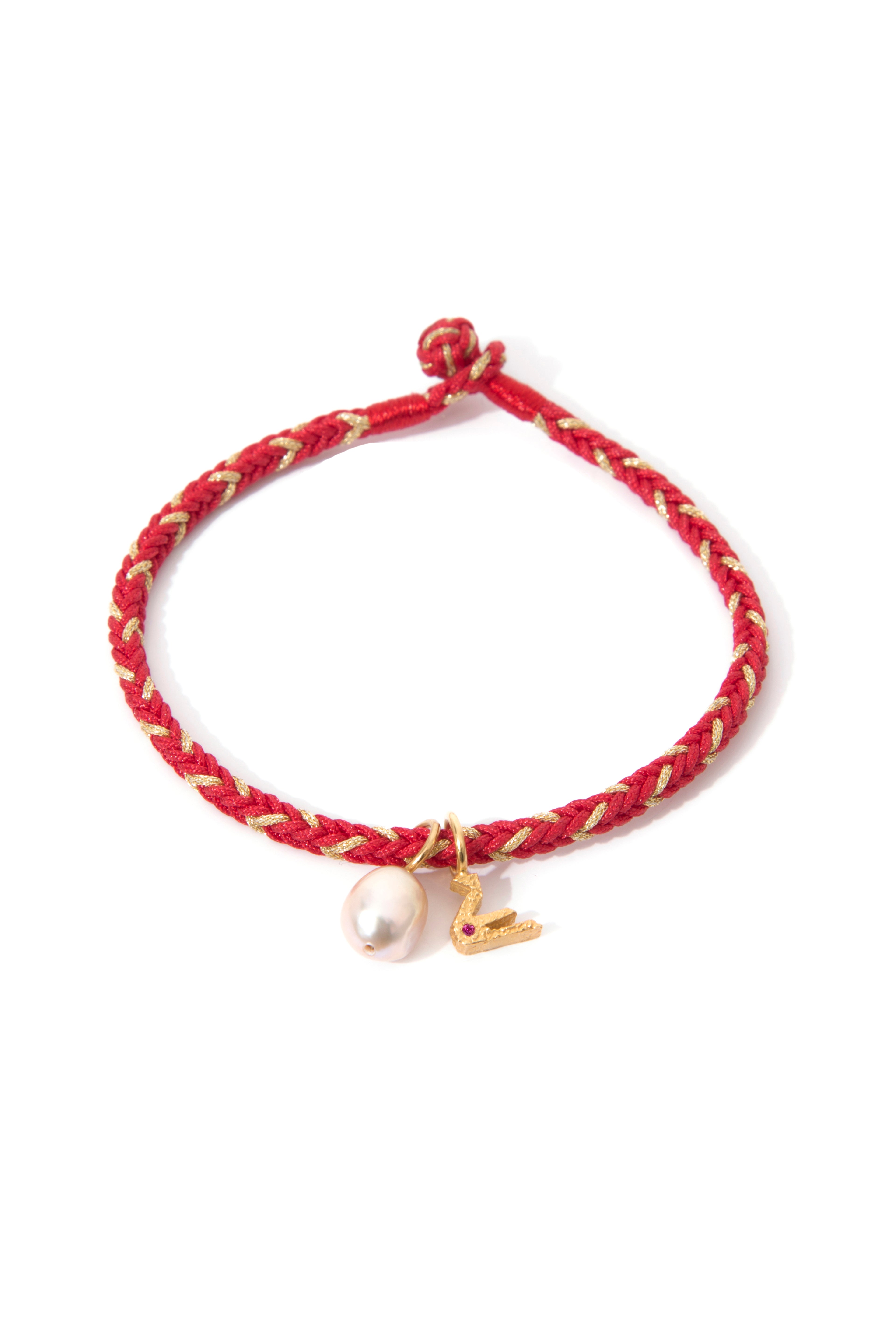 Pearl and Bird Bracelet II