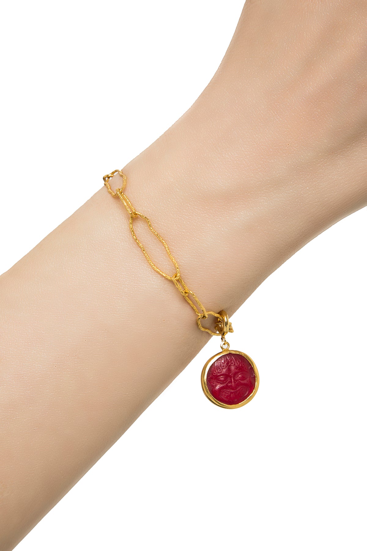 Red Intaglio Pendant