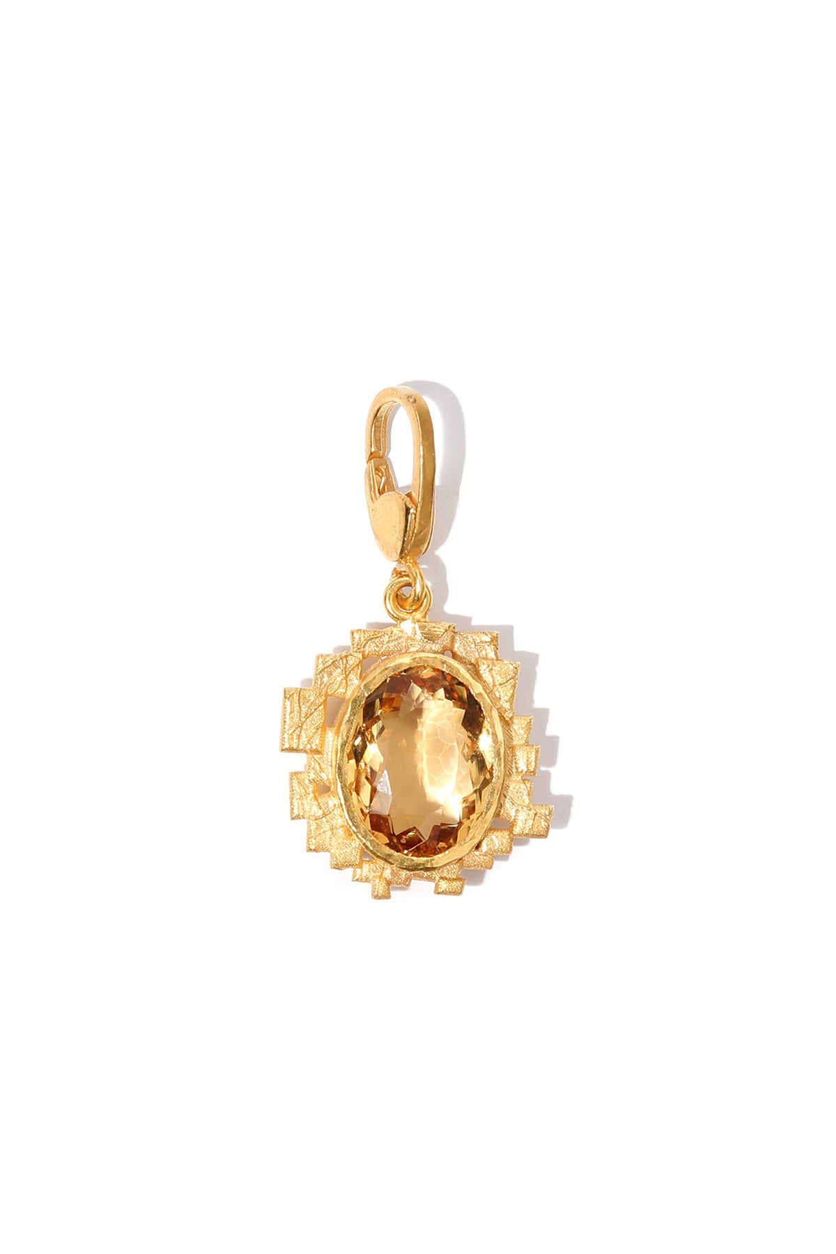 Citrin Mosaic Pendant