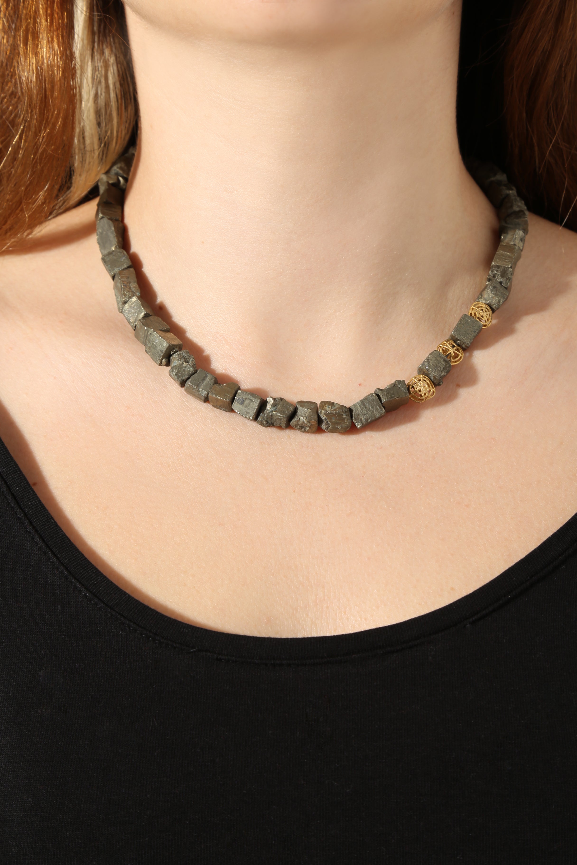 Pyrite Necklace
