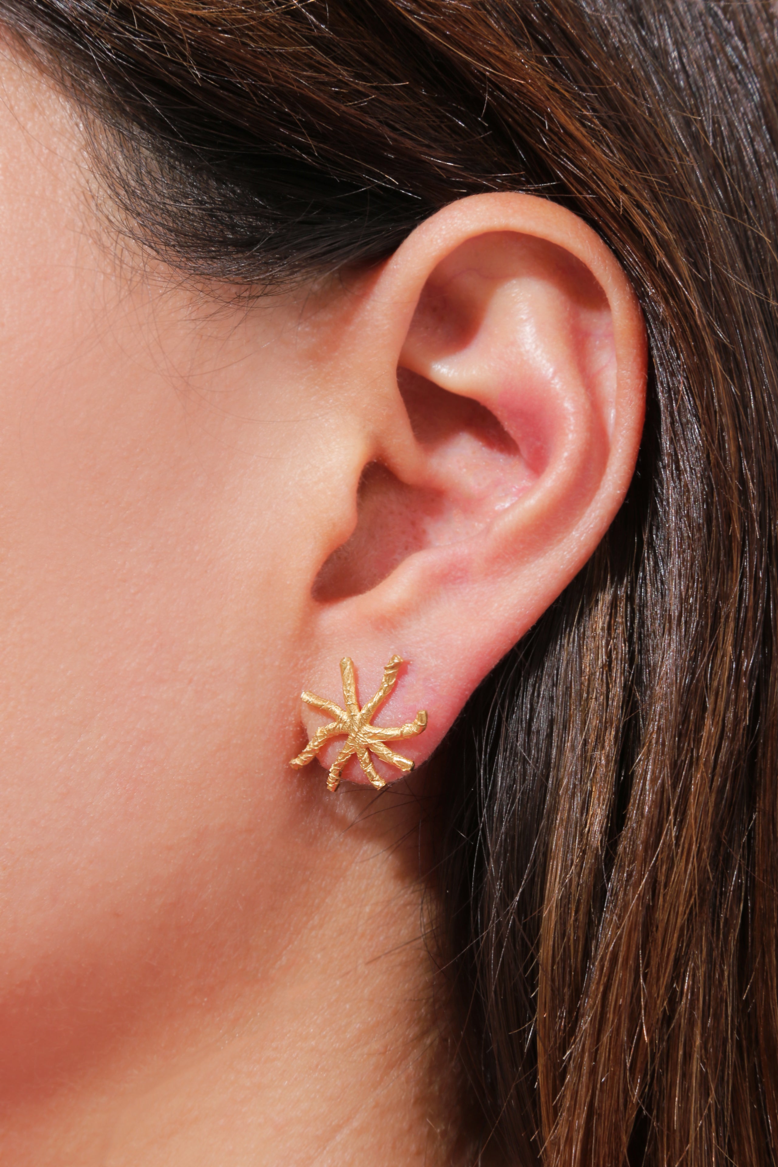 Sunstar Raw Earring