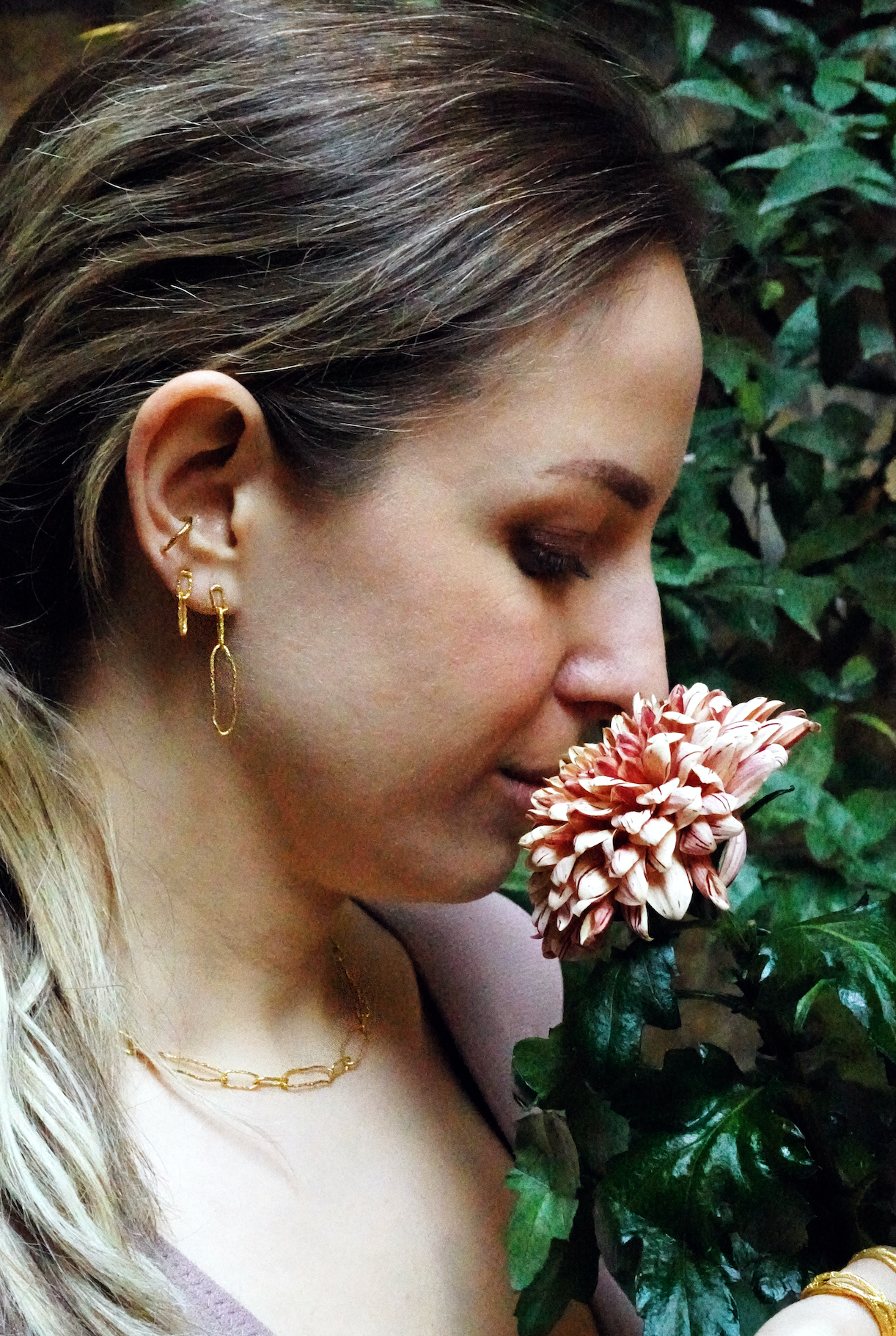 Raw Clip Earring III