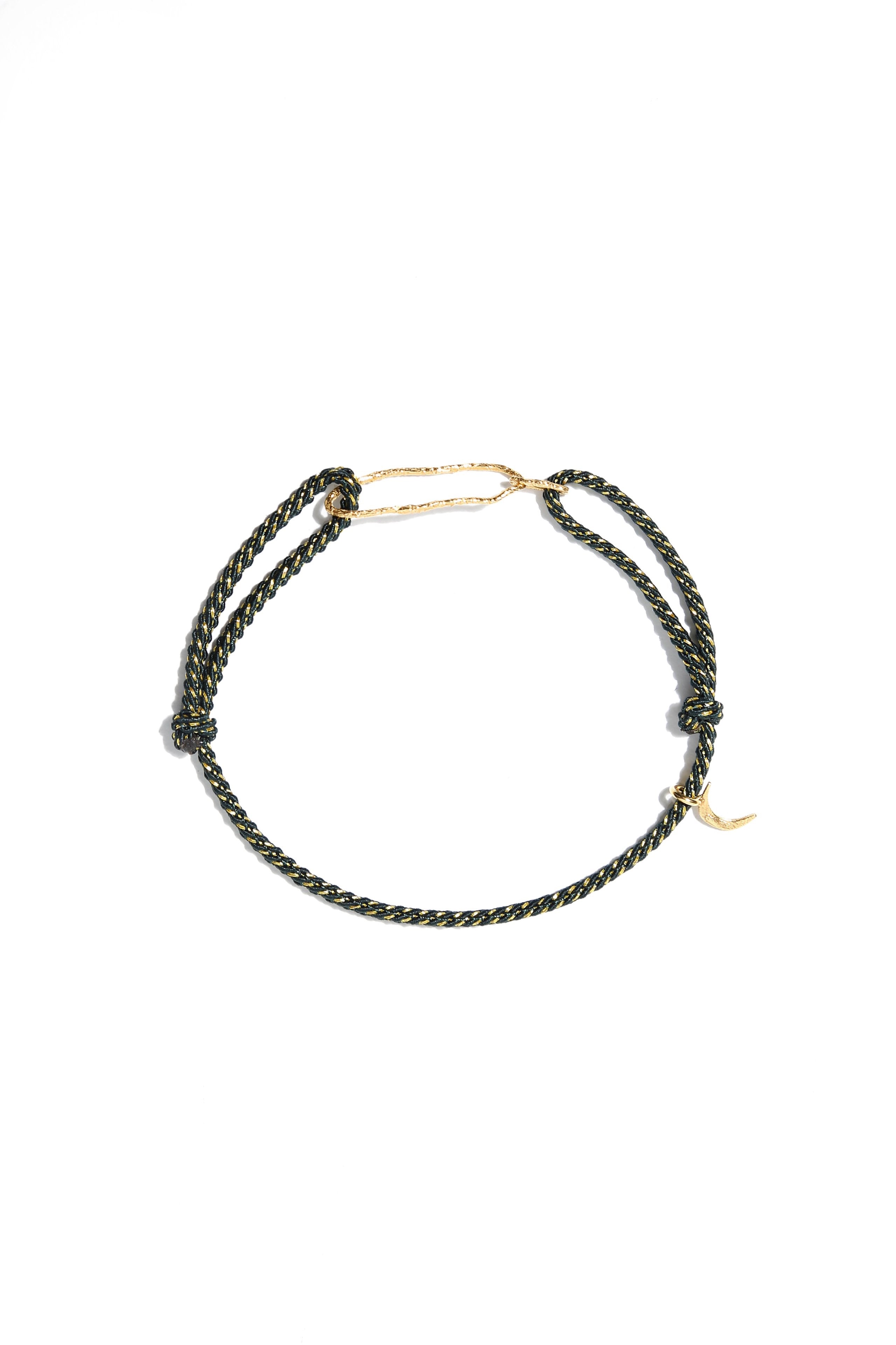 Moon and Paperclip bracelet IV