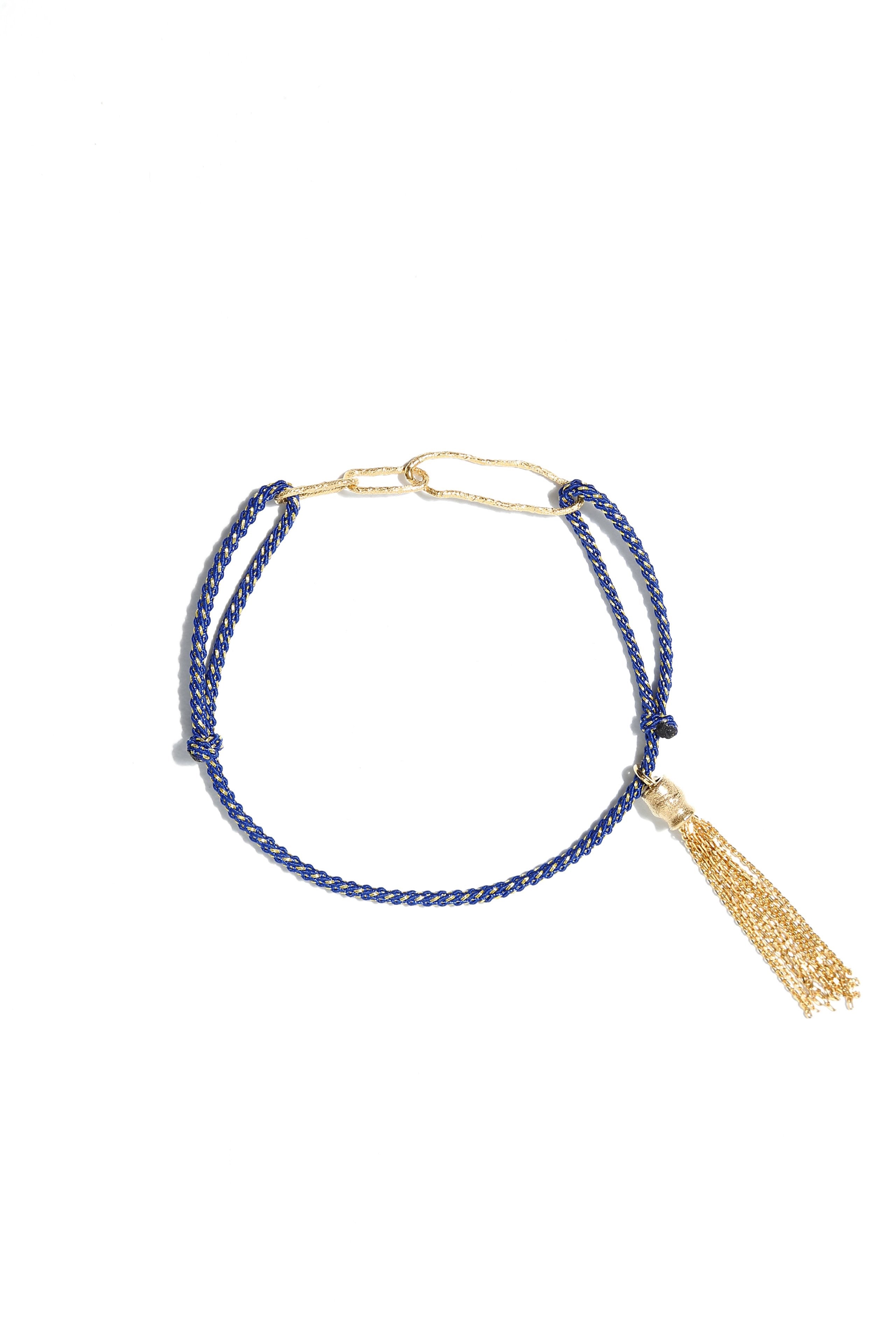 Tuft and Paperclip bracelet II