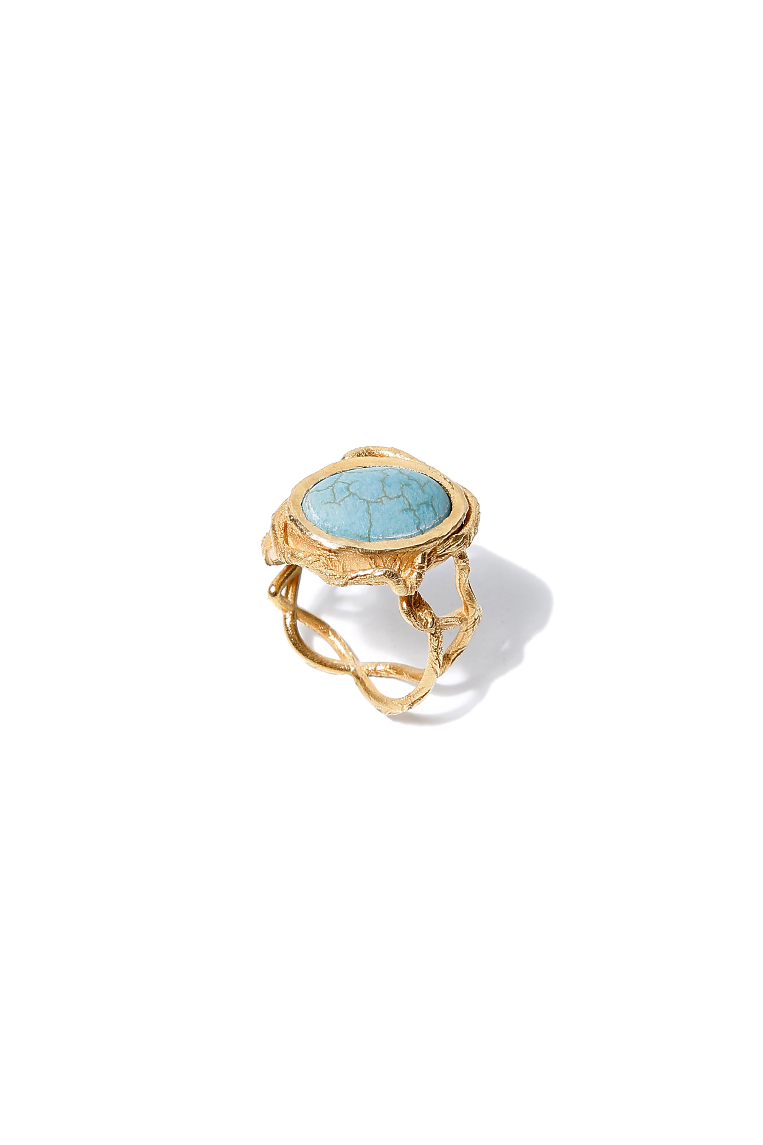 Raw Turquoise Ring
