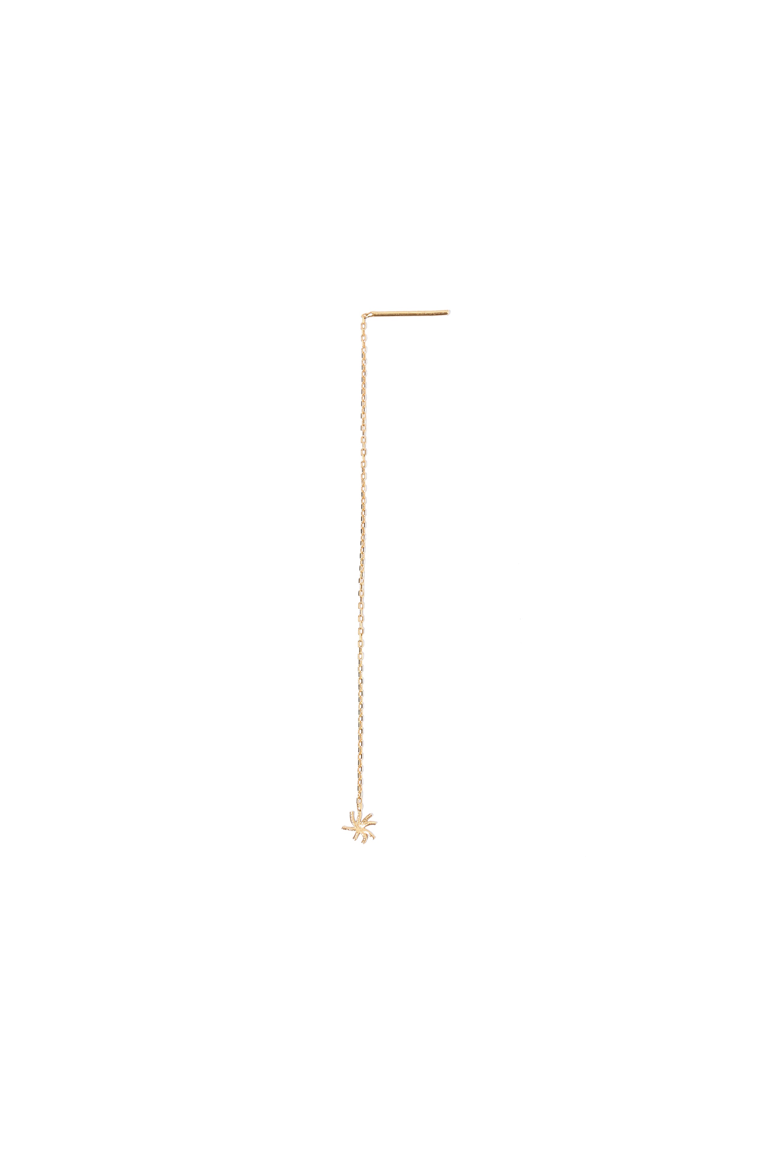 Small Star Chain Earring