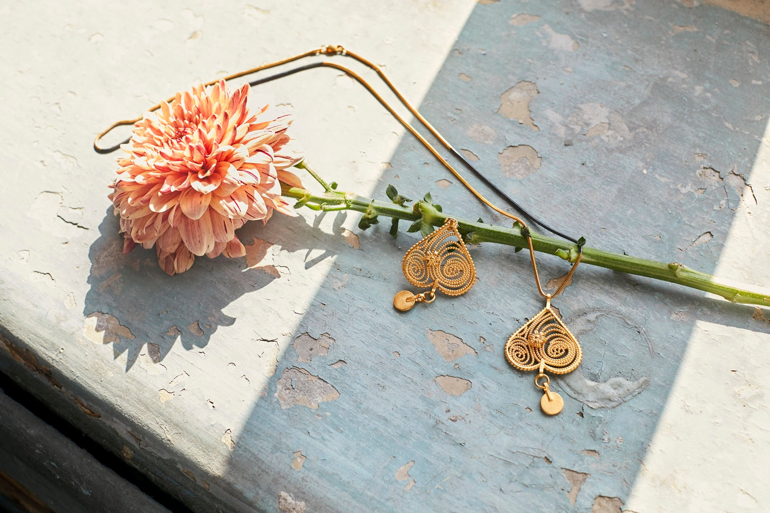 Reverse Heart Earring