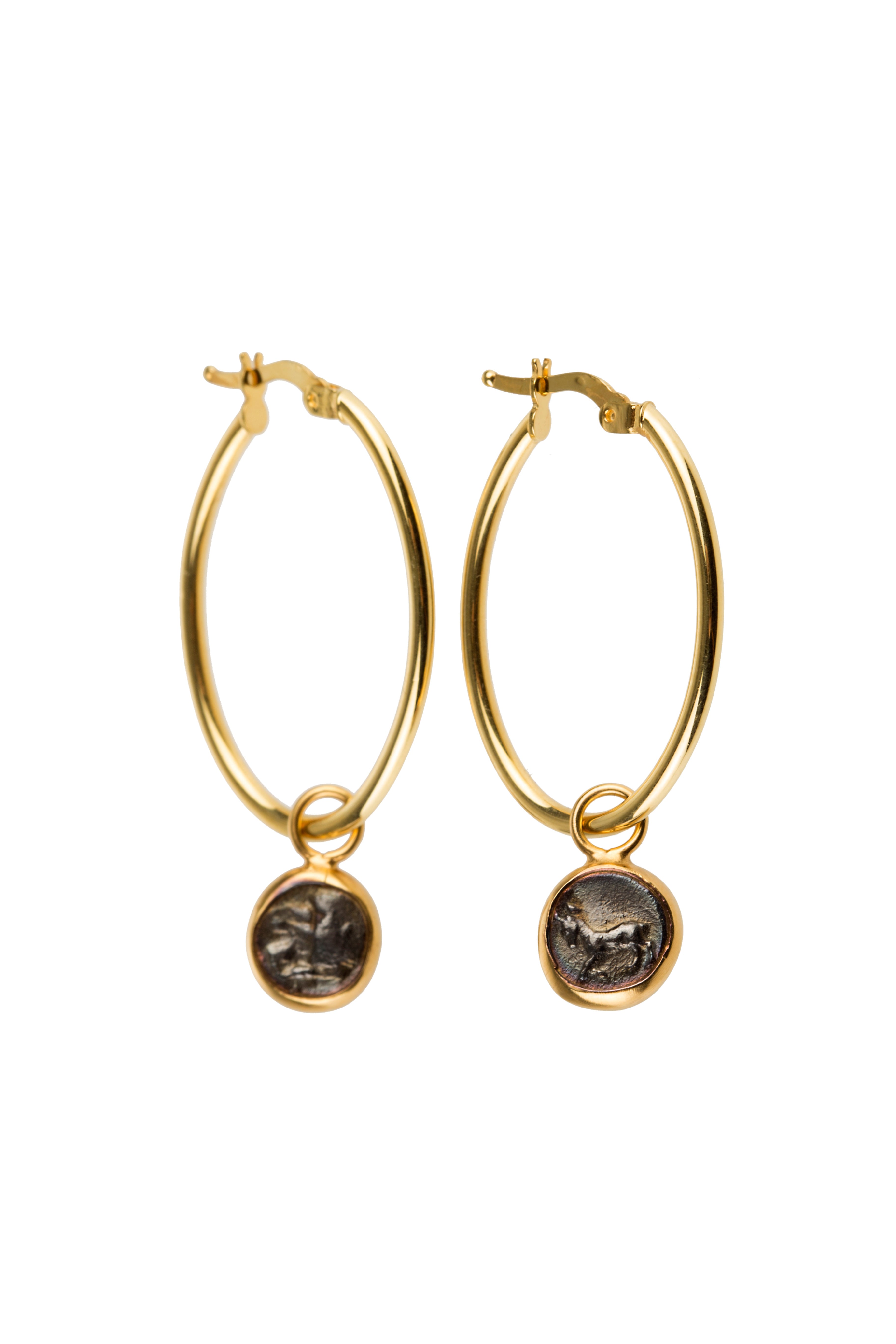 Big Ellipse Electron Earring
