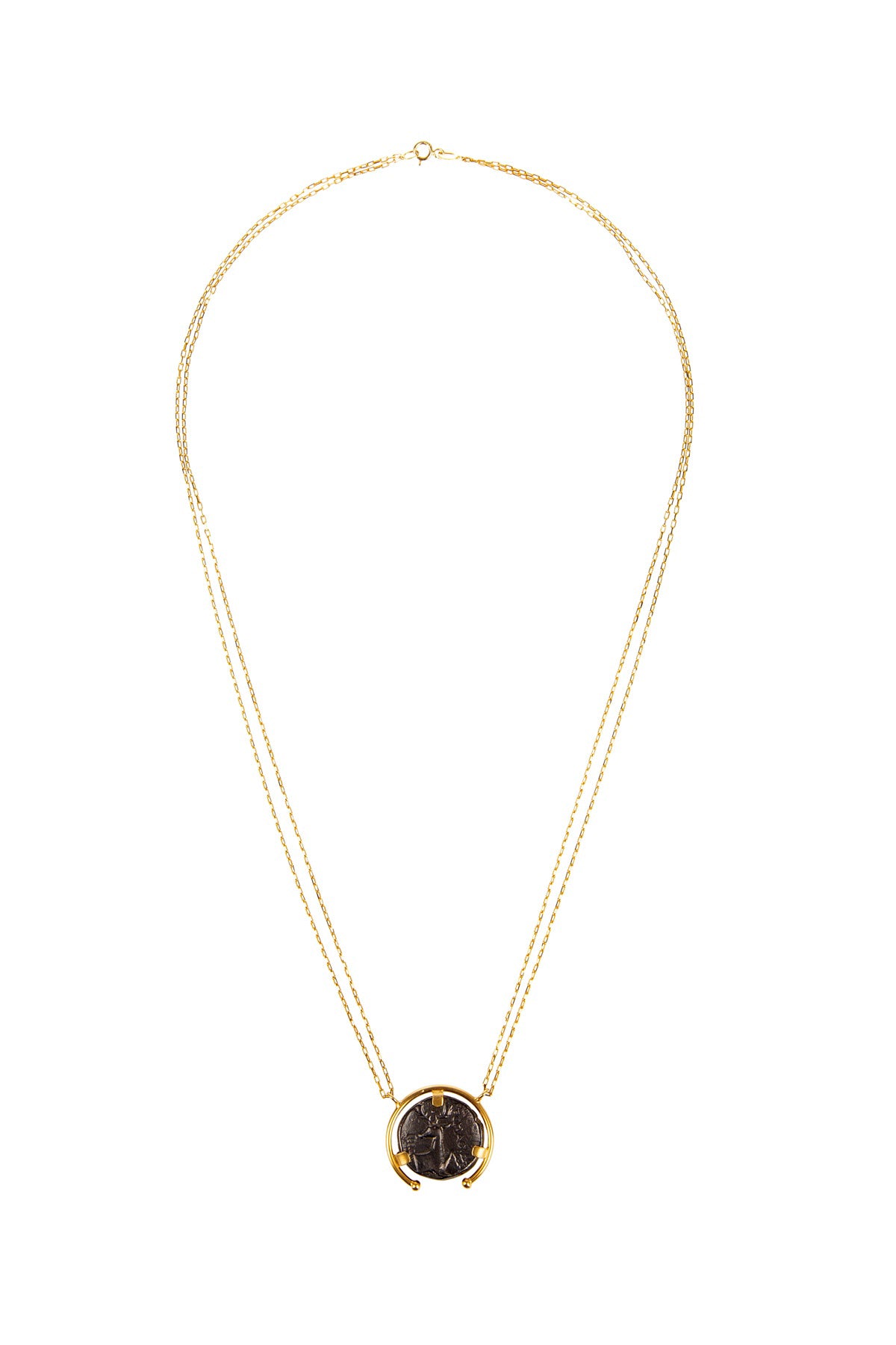 Double Chain Bee Medallion