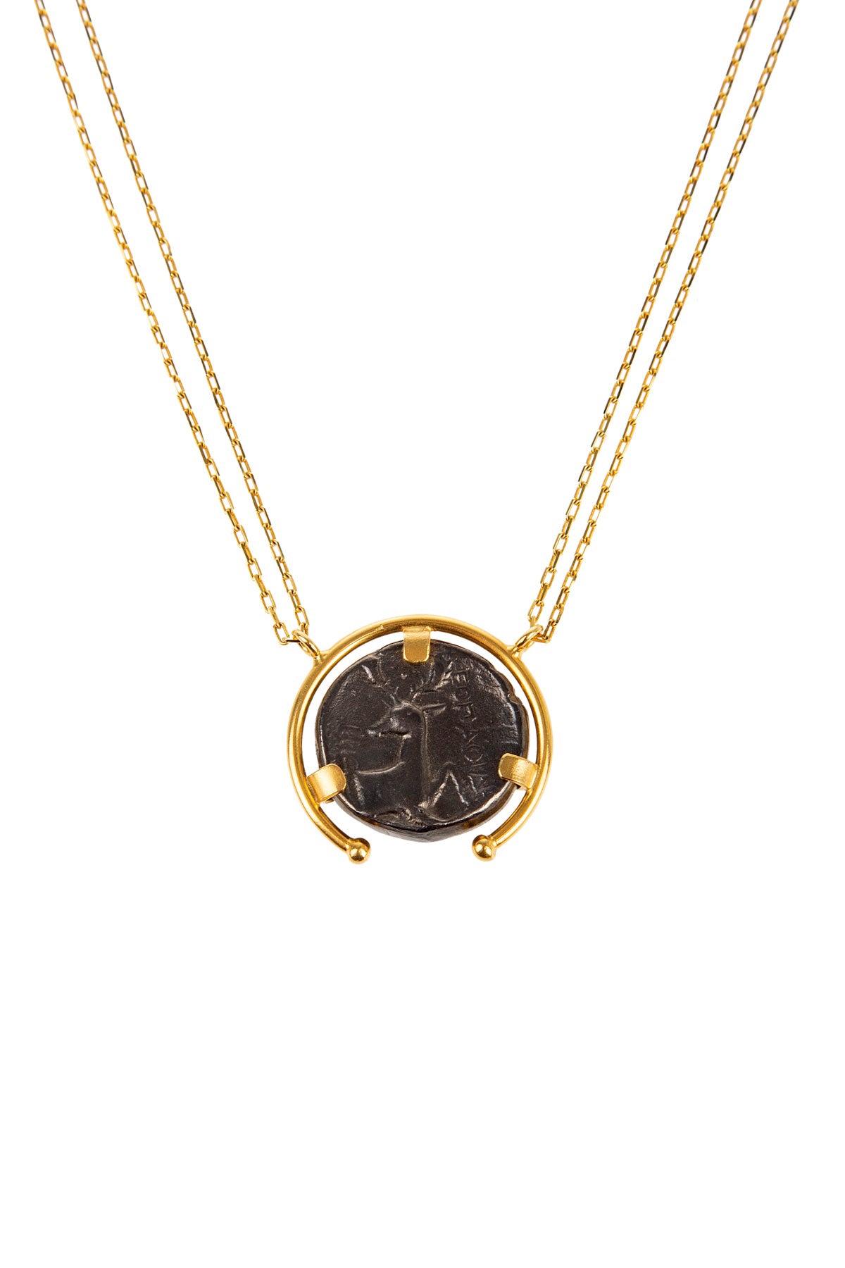Double Chain Bee Medallion