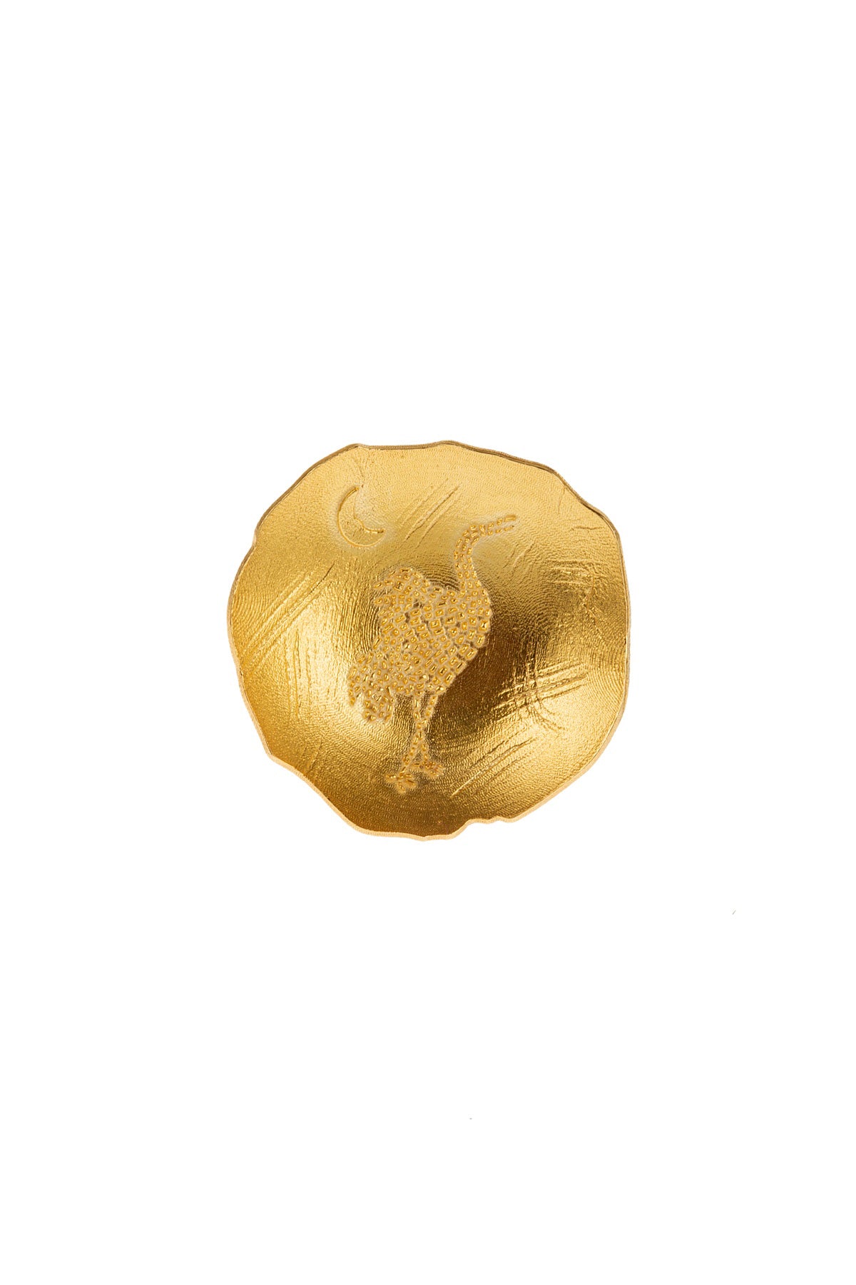 Stork Brooch