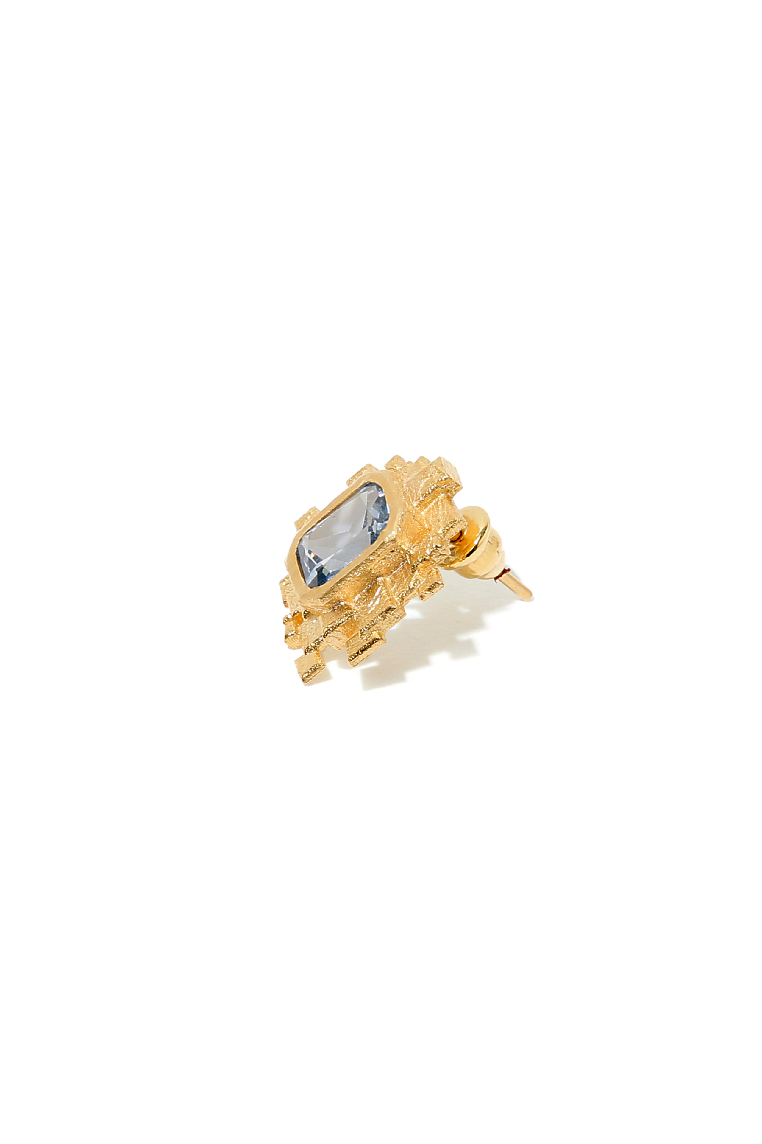 Aquamarine Mosaic Earring