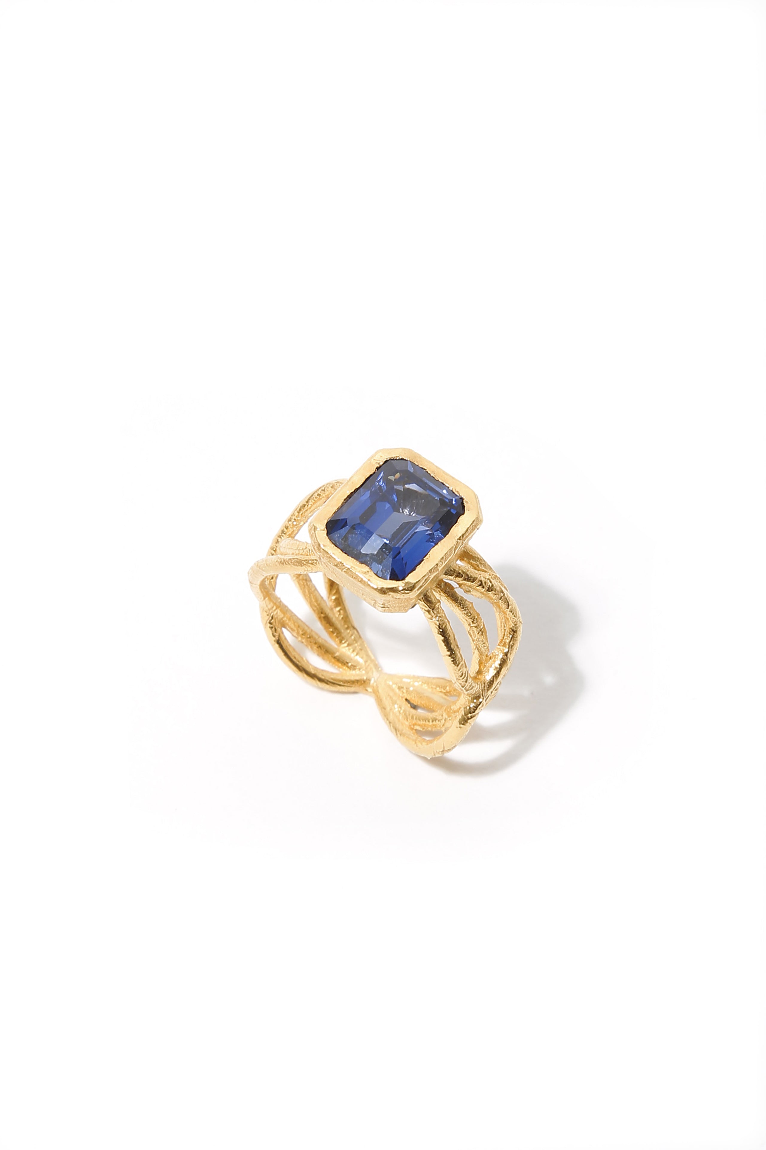 Sapphire Raw Ring