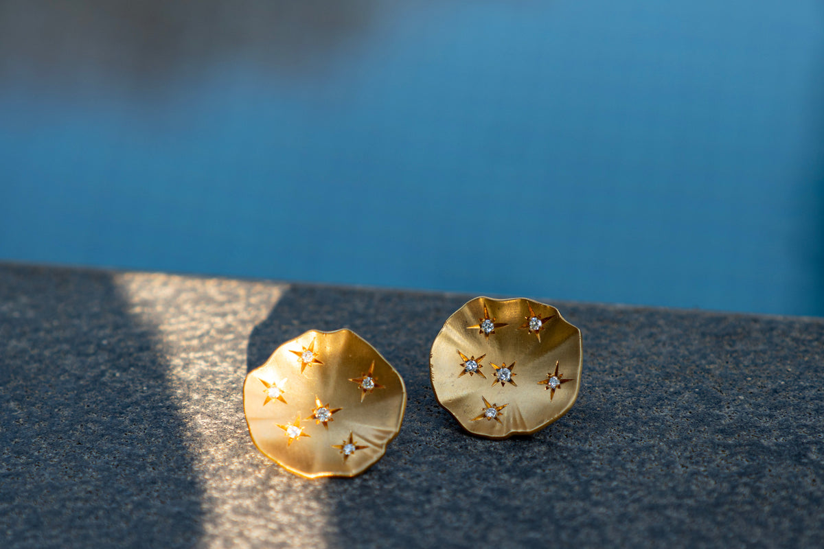 Starlit Bowl Large Earrings