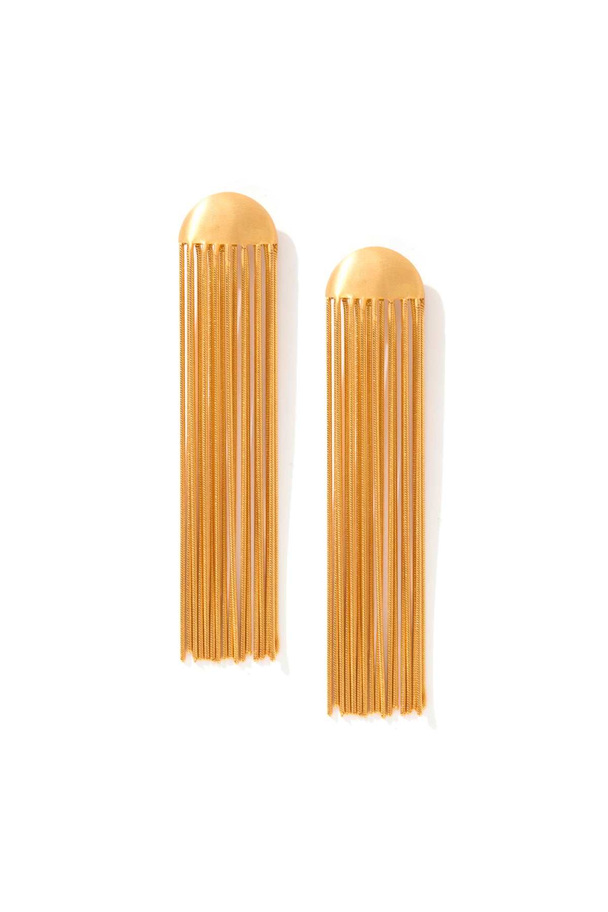 Sunkissed Tassel Long Earrings