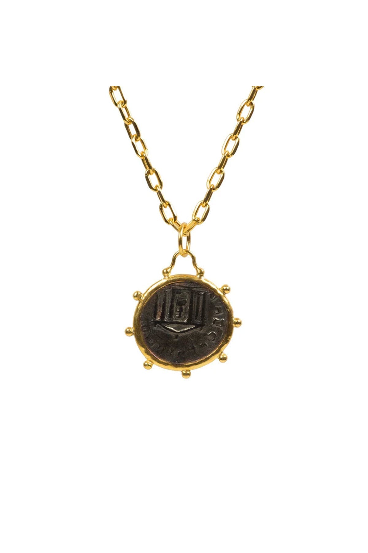 Beaded Small Medallion
