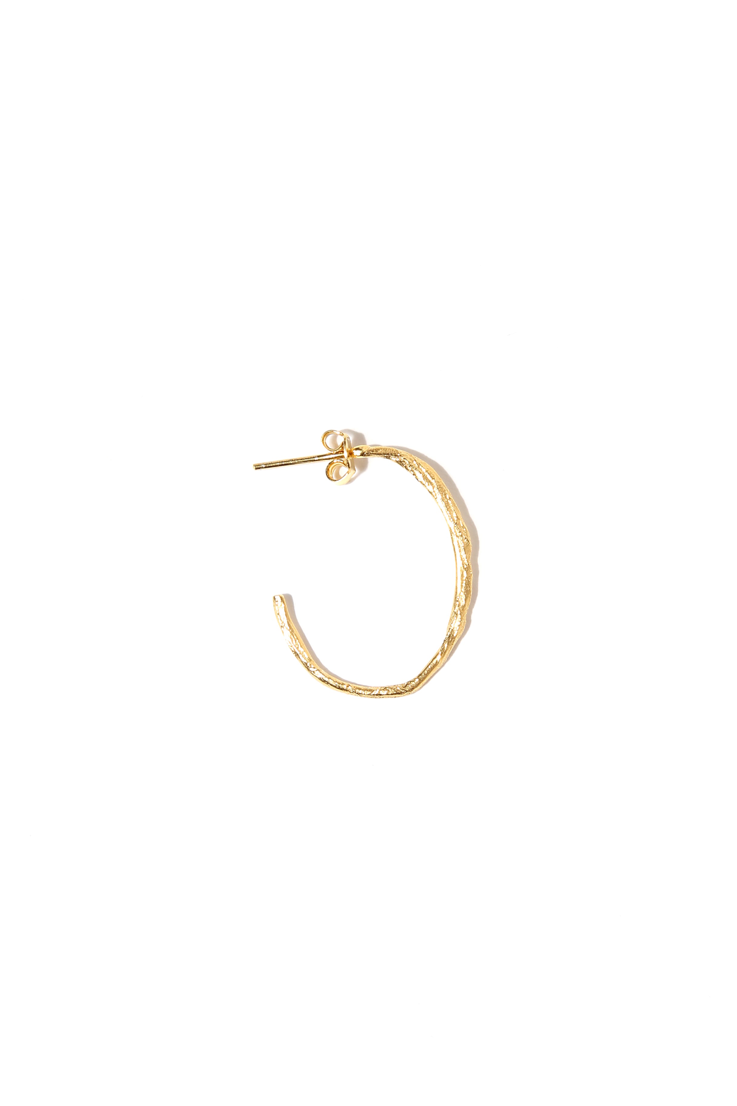M Raw Ellipse Earring