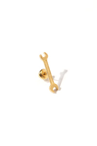 Small Wrench Earring