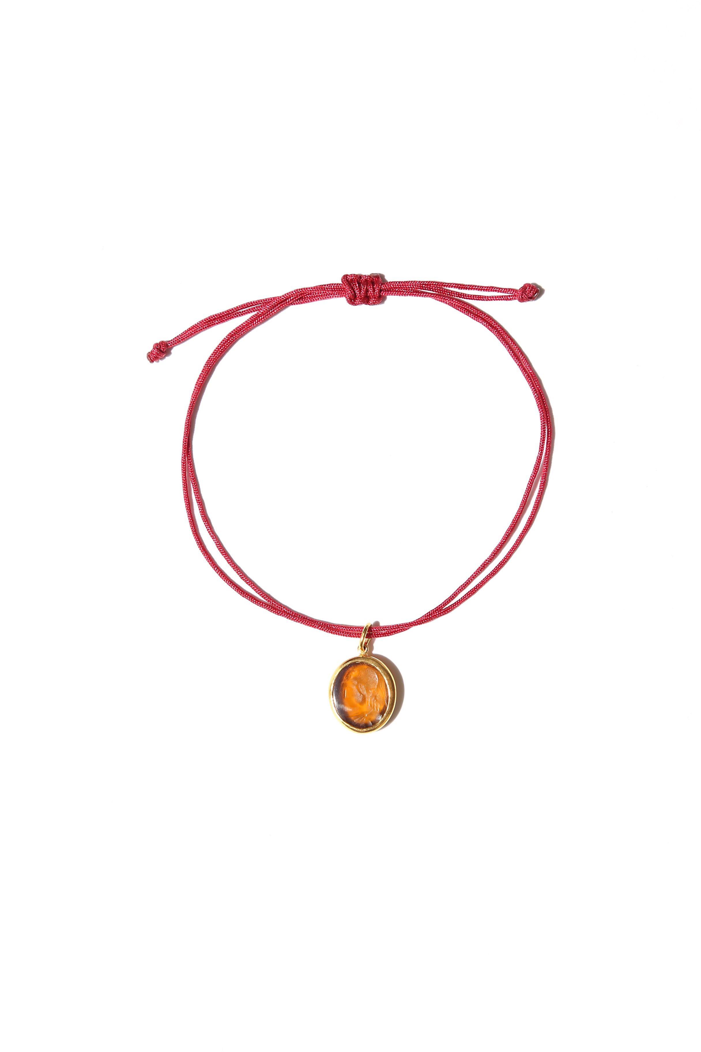 Light Brown Intaglio Bangle