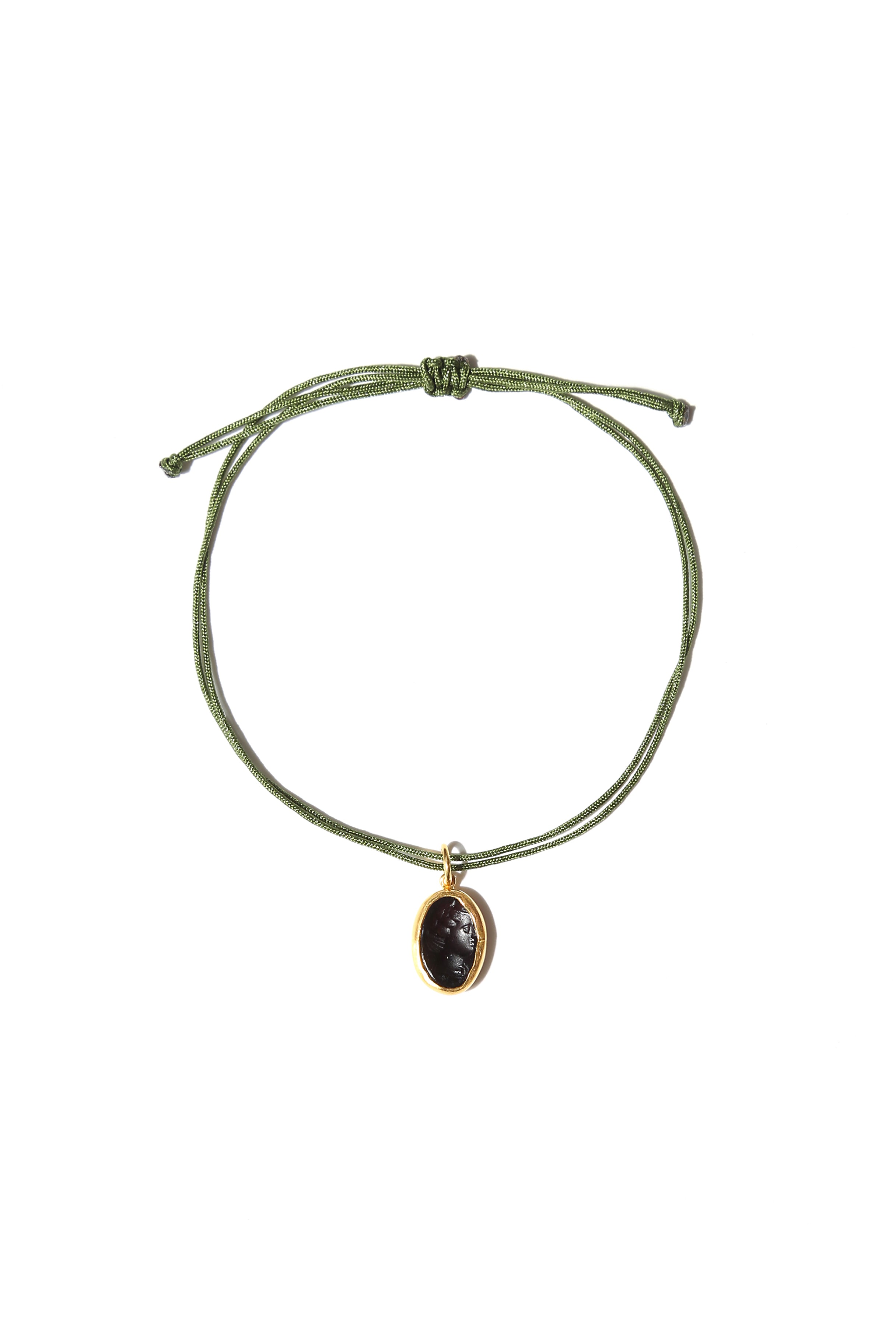 Black Intaglio Bangle