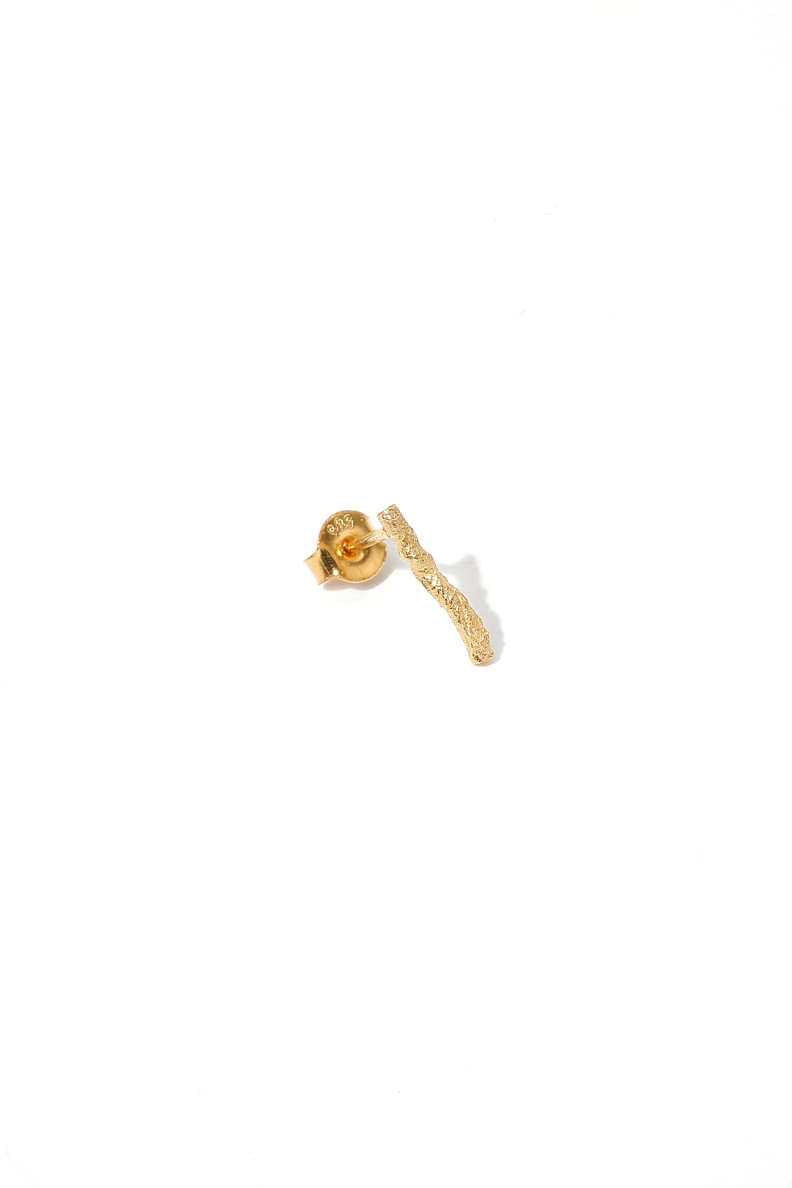 Stripe Raw Small Earring