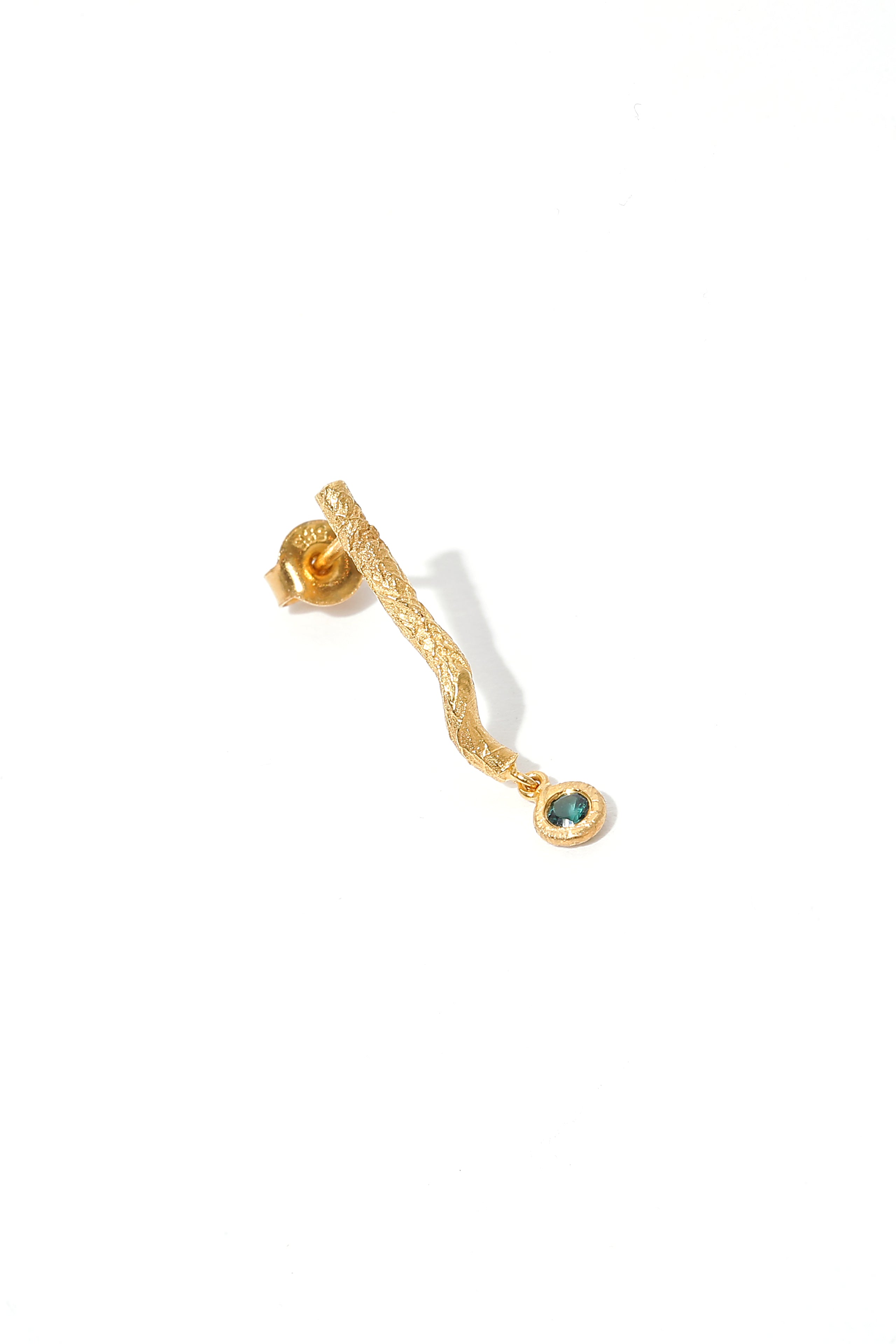Stripe Gem Medium Earring