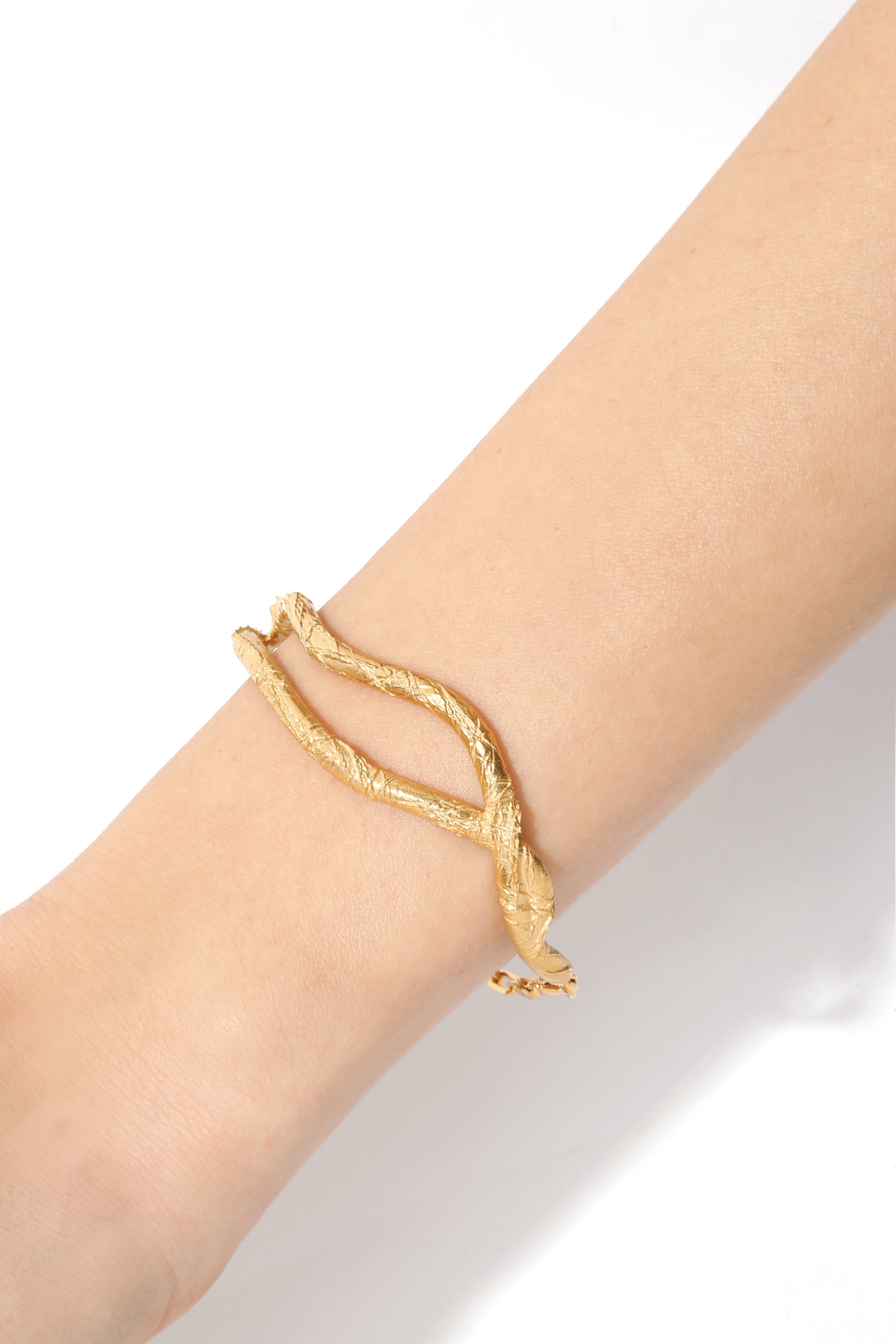 Thick Raw Bracelet
