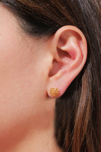 Raw Web Earring I