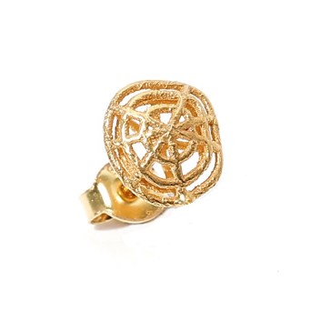 Raw Web Earring I