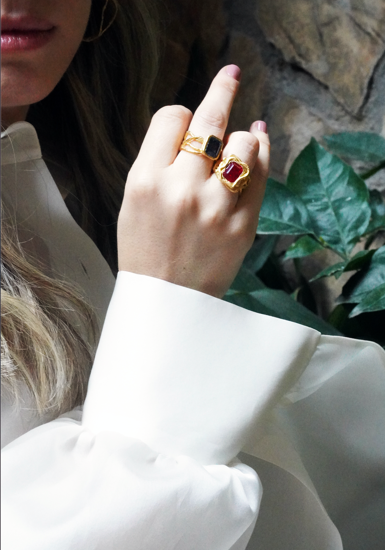 Sapphire Raw Ring