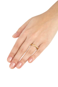 Thin Ring With Diamonds