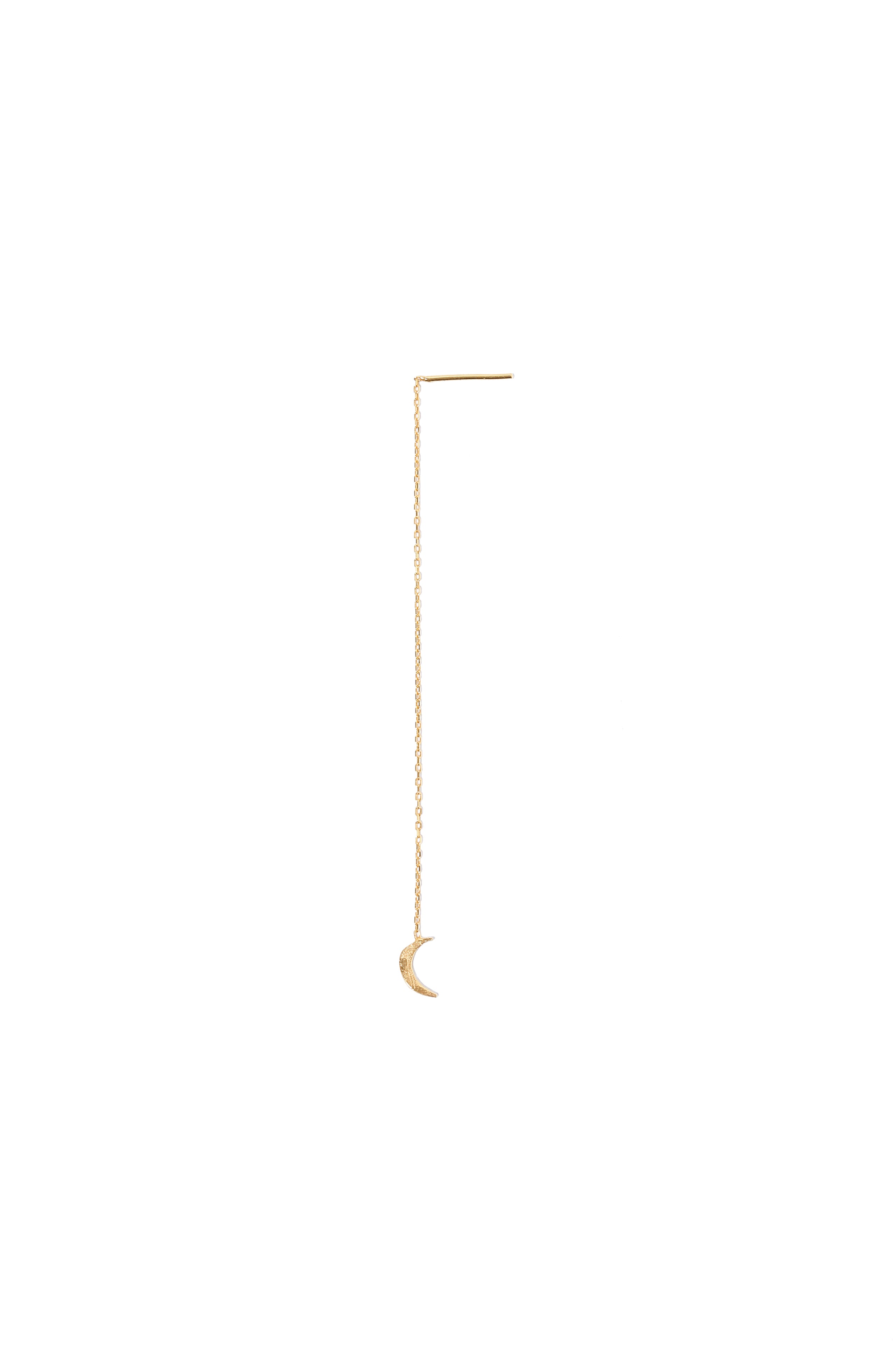 Small Moon Chain Earring II