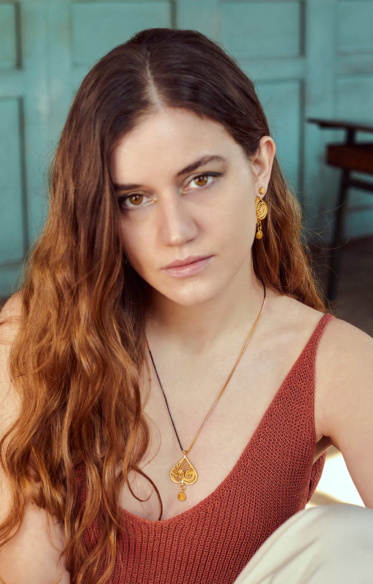 Reverse Heart Necklace