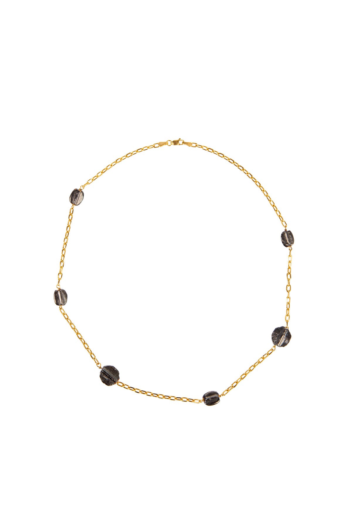 Short Black Bean Necklace
