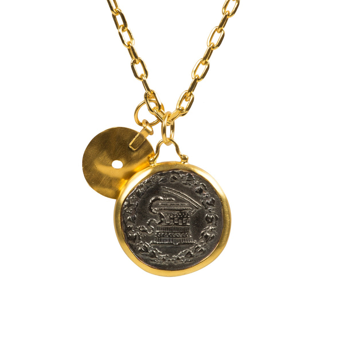 Big Medallion with Gold Coin