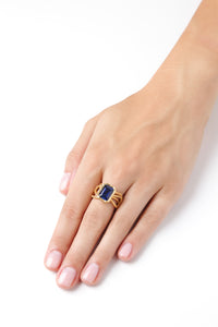 Sapphire Raw Ring