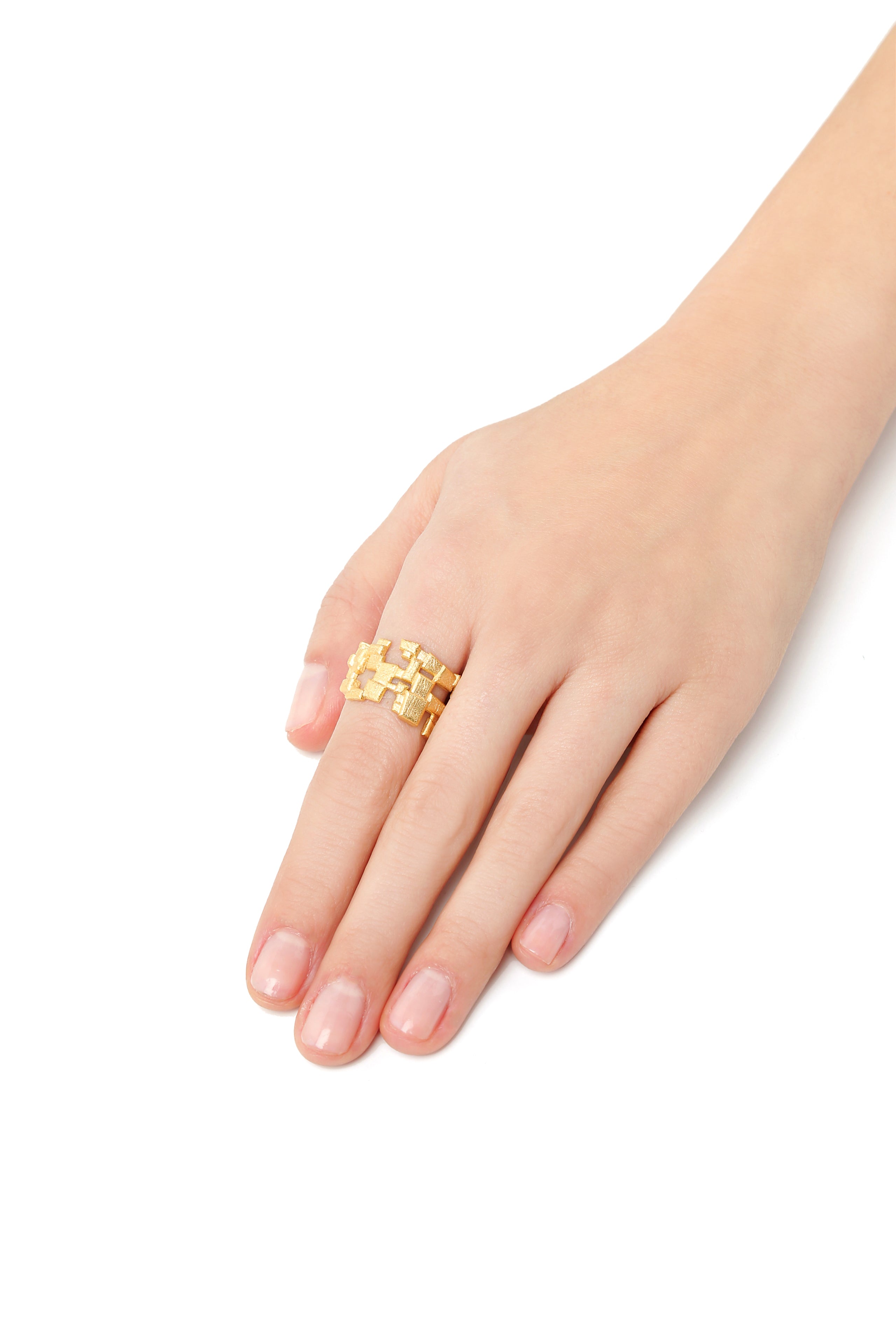 Bold Mosaic Ring
