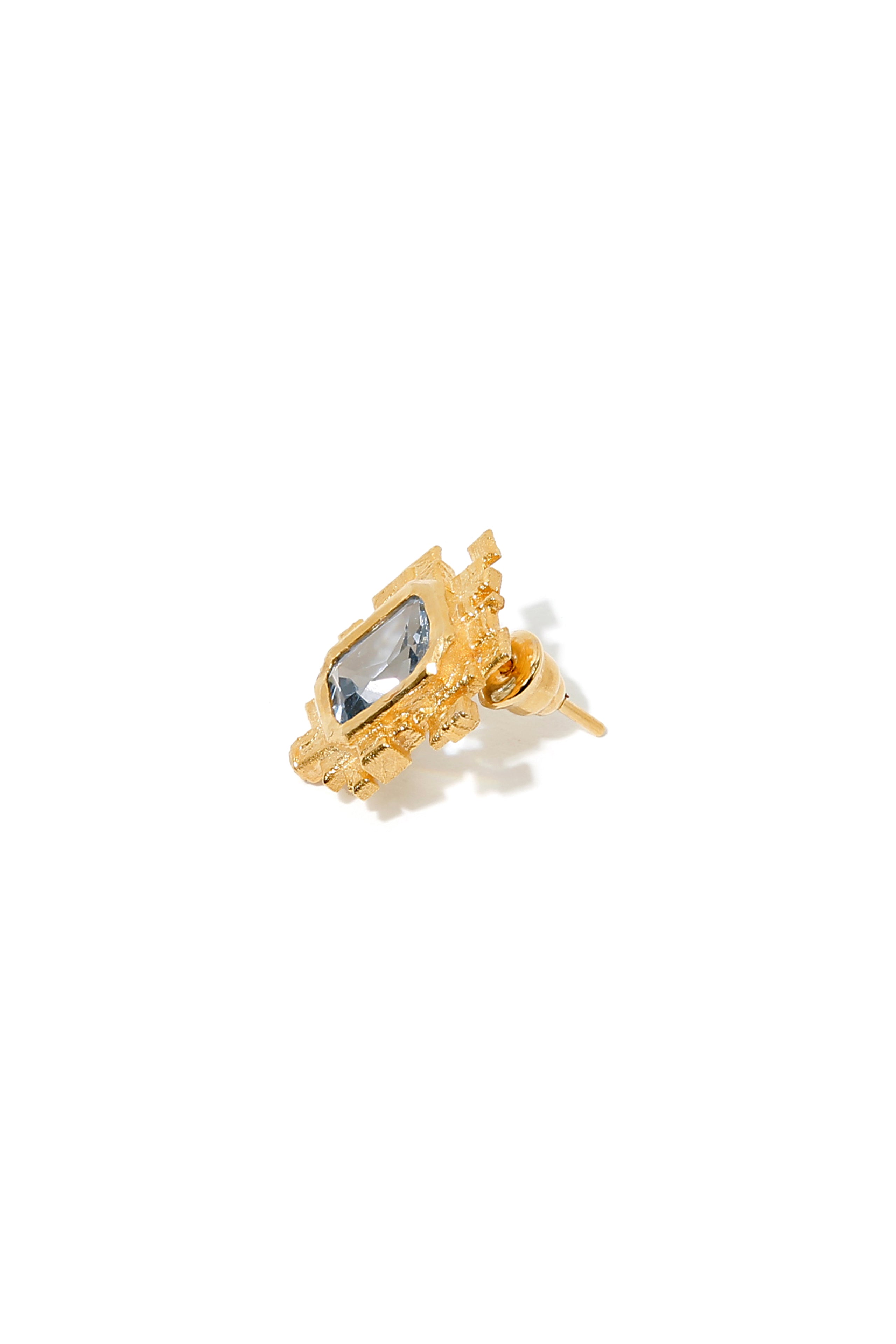 Aquamarine Mosaic Earring