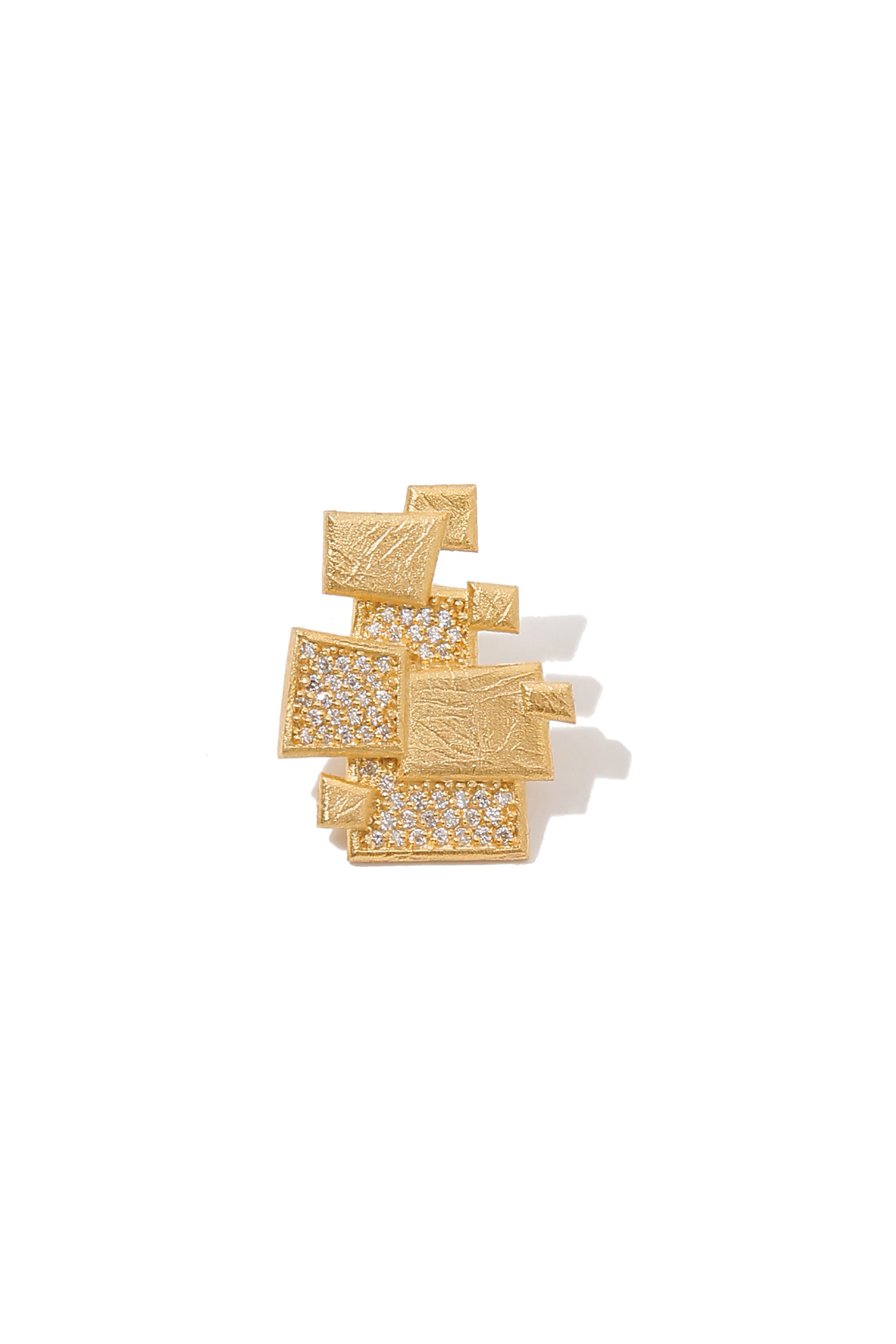 Mosaic Earring with Diamonds II